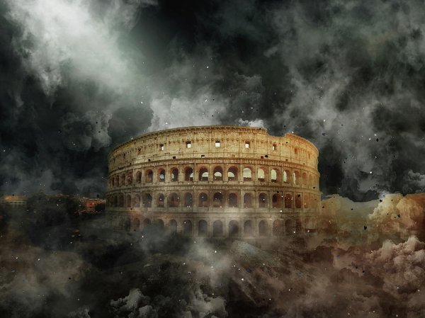 Колизей в древнем Риме бои