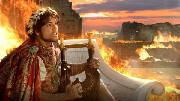 Нерон и горящий Рим