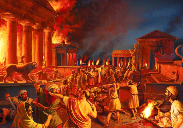 Разрушение храма Соломона в Иерусалиме