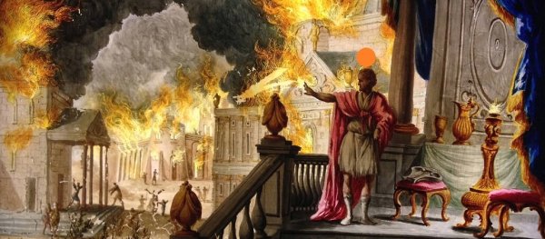 Император Нерон пожар в Риме