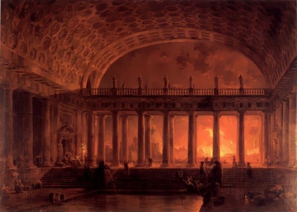 Великий пожар Рима Нерон