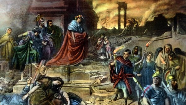 Нерон Император пожар Рима