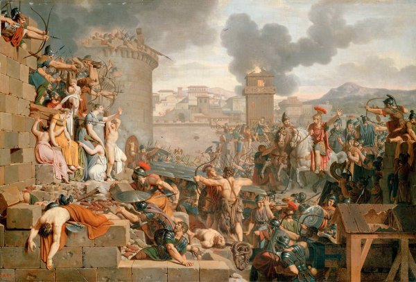 Брюллов Карл Нашествие Гензериха на Рим