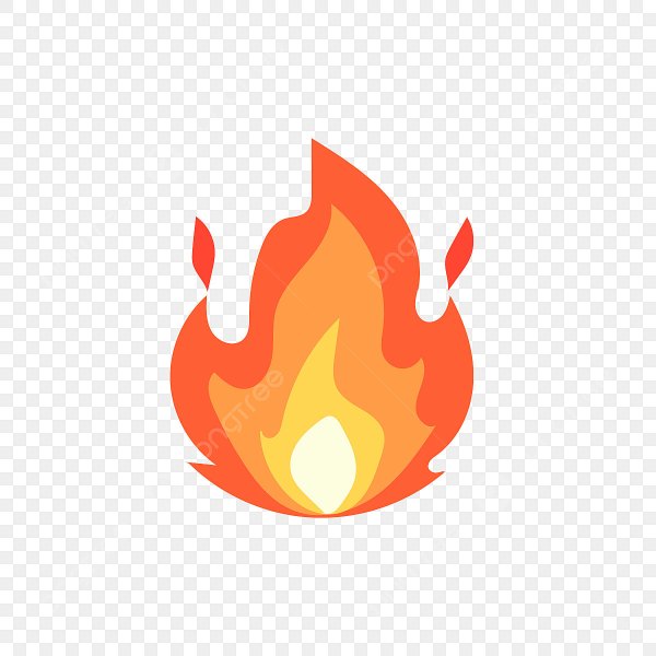 ЭМОДЖИ огонек