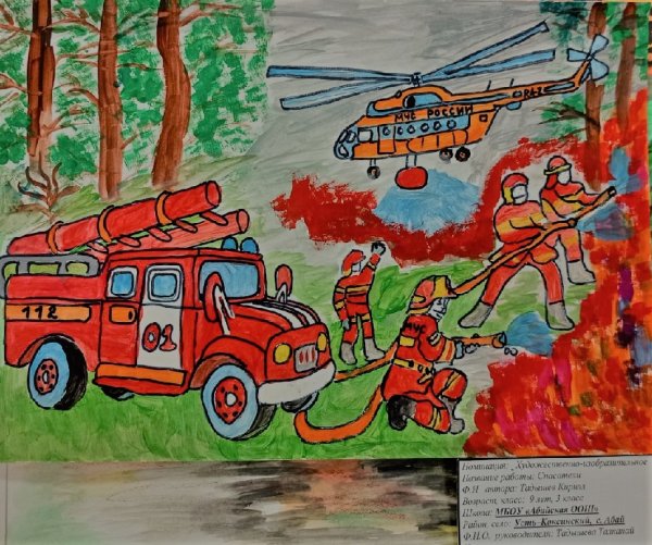 Всероссийский детский творческий конкурс «пожарная безопасность»