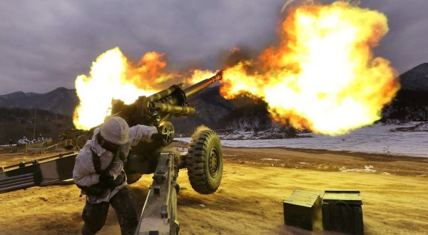 Пушка выстрел