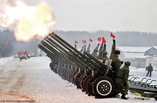 Батарея артиллерии