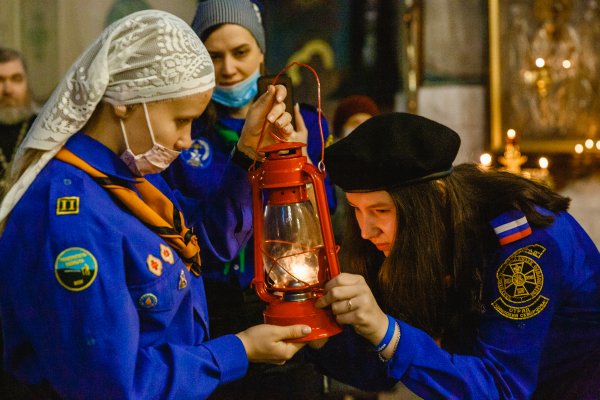 Вифлеемский огонь в Екатеринбурге