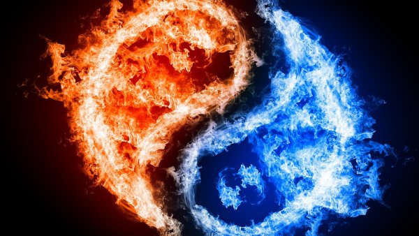 Инь Янь огонь и вода