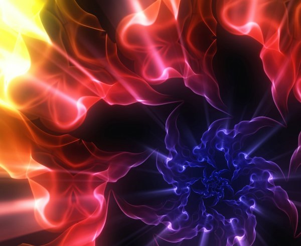 Огонь разных цветов