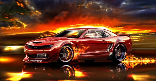 Шевроле Камаро скорость