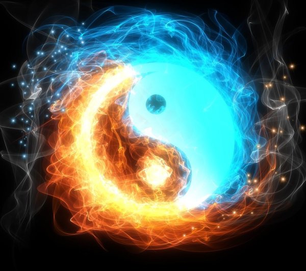 Инь Янь огонь и вода