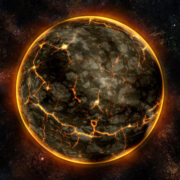 Планета в огне