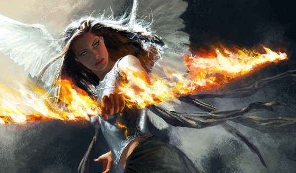 Ангел с огненным мечом