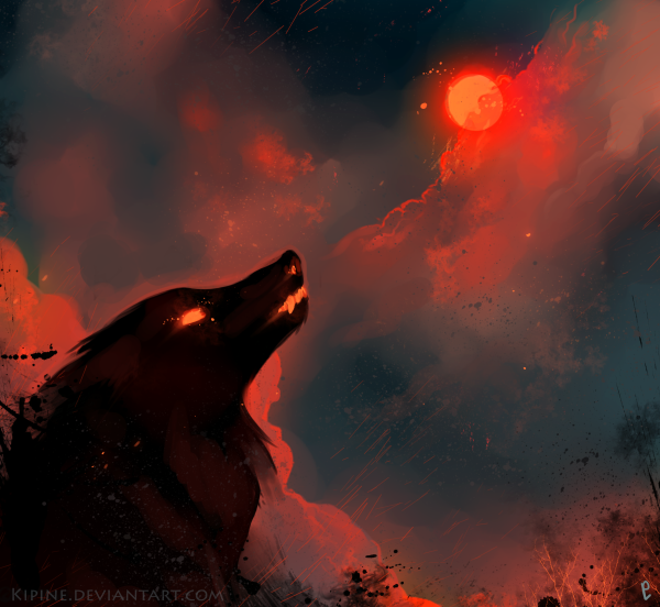 Волк фэнтези