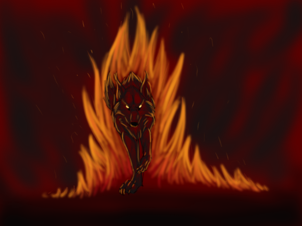 Огненный волк Пандемониум