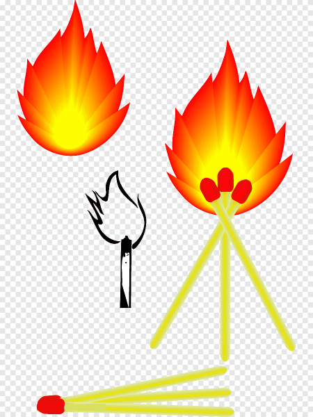 Огонек спички