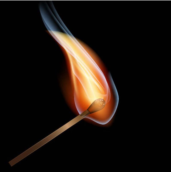 Пламя спички