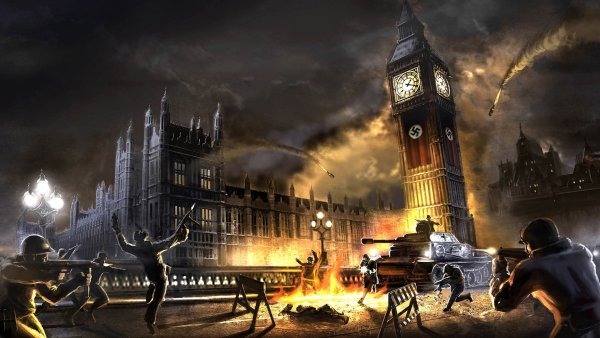 Разрушенный Лондон