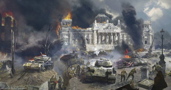 Битва за Берлин штурм Рейхстага арт
