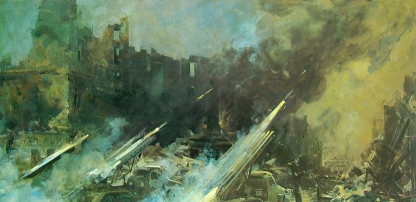 Данилевский Евгений картины о ВОВ
