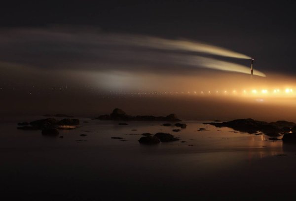 Оптическое явление огни Святого Эльма