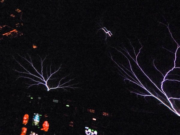 Огни Святого Эльма молния