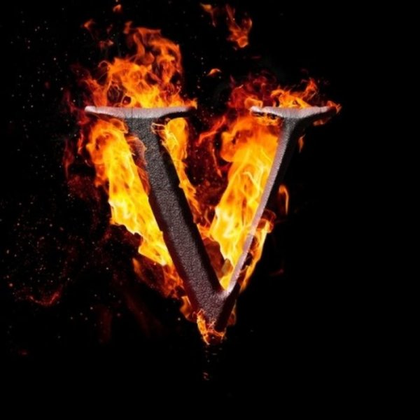 Огненная буква v