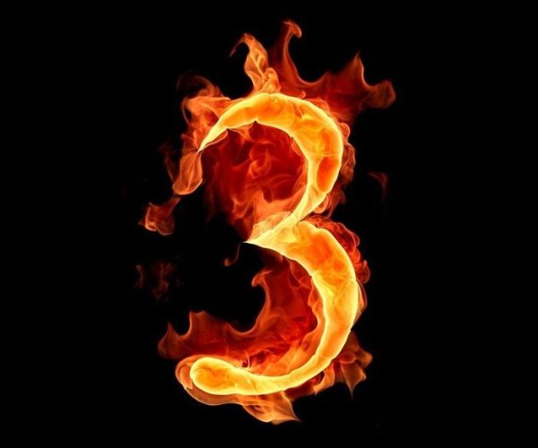 Цифры из огня
