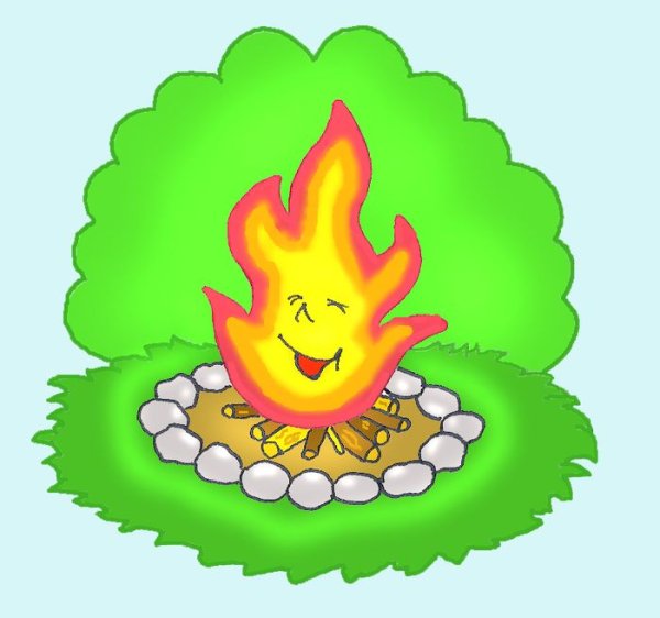 Огонь для детей в детском саду