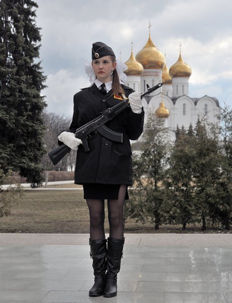 Почётный караул у вечного