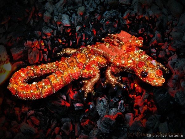 Огненная саламандра дух огня