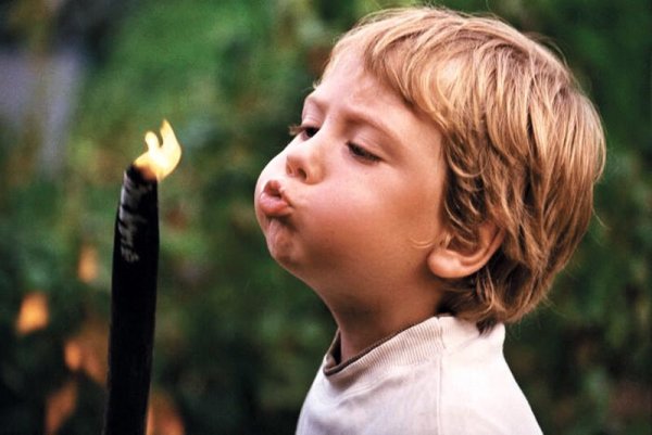 Шалости детей с огнем