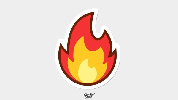 ЭМОДЖИ огонь