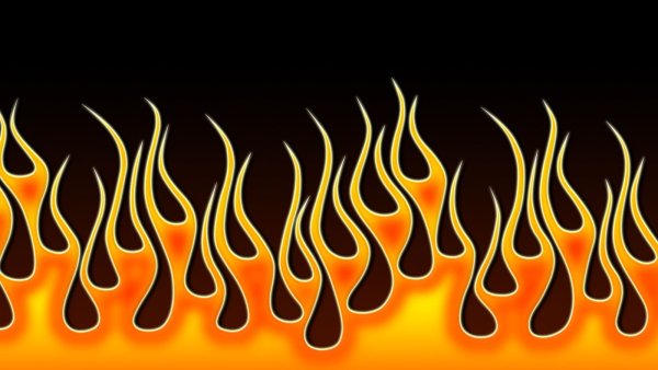 Пламя рисунок