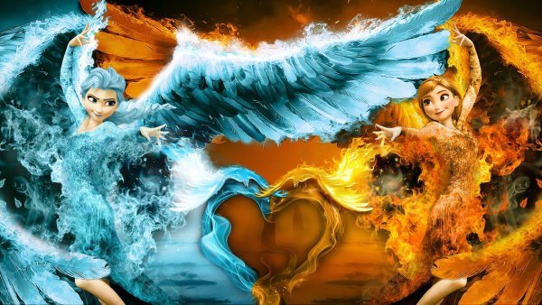 Огонь и вода аниме