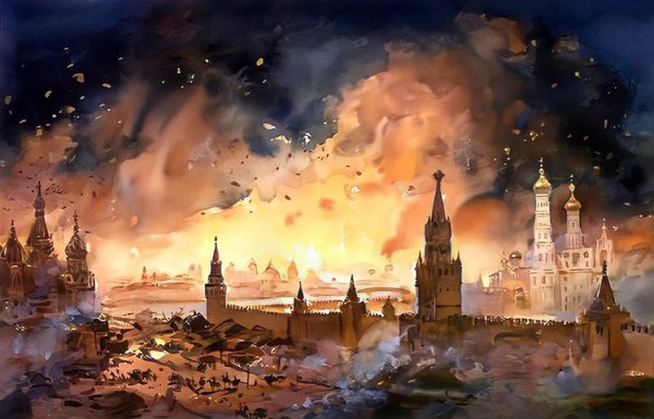 Троицкий пожар в Москве 1737