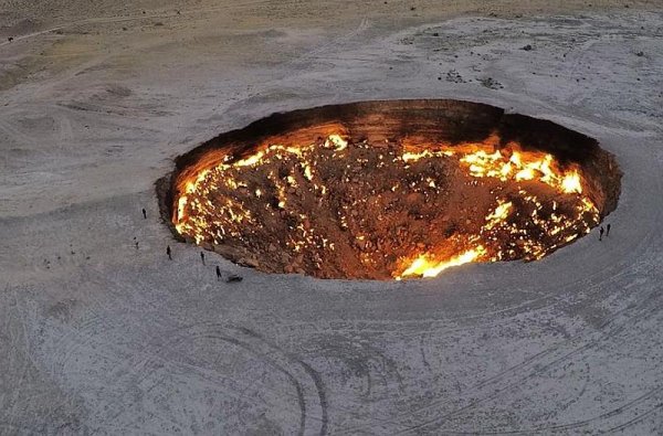 Дарваза газовый кратер