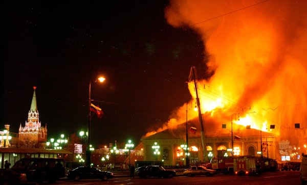 Пожар в манеже 2004