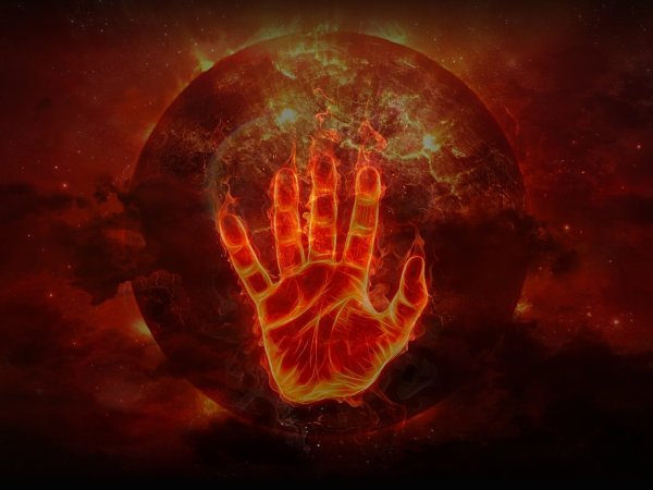 Планета в огне