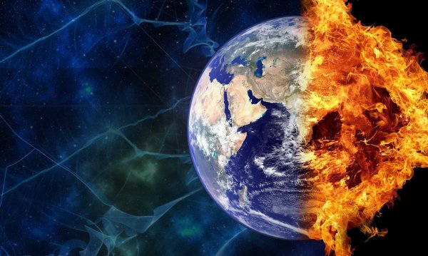 Земля в огне