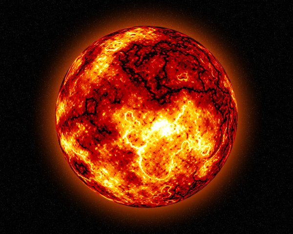 Планета в огне