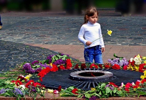 Вечный огонь для детей