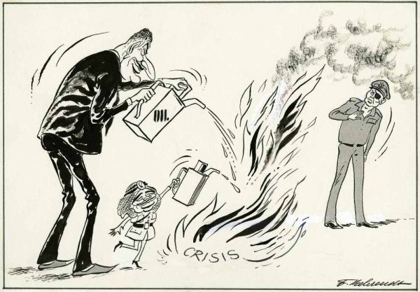 Карикатуры на Арабо-израильские войны