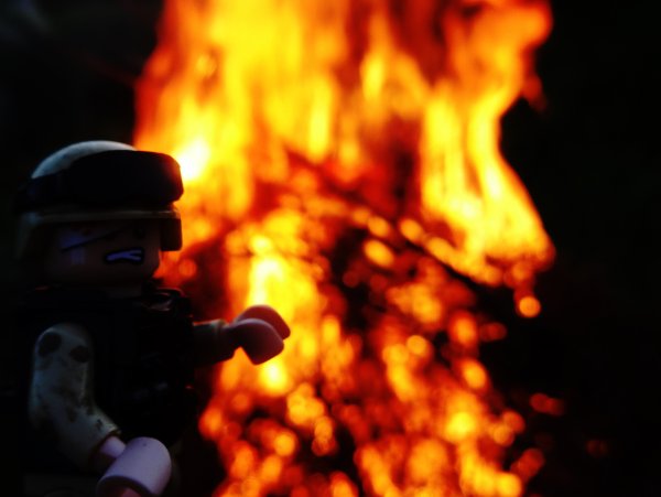 Огненный солдат