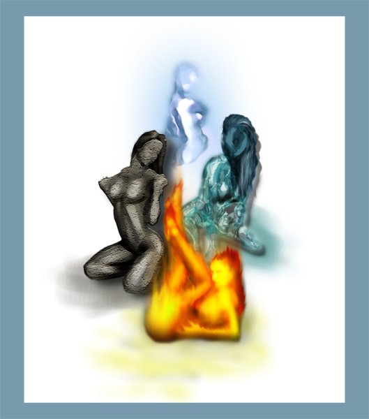 Огонь вода земля воздух люди