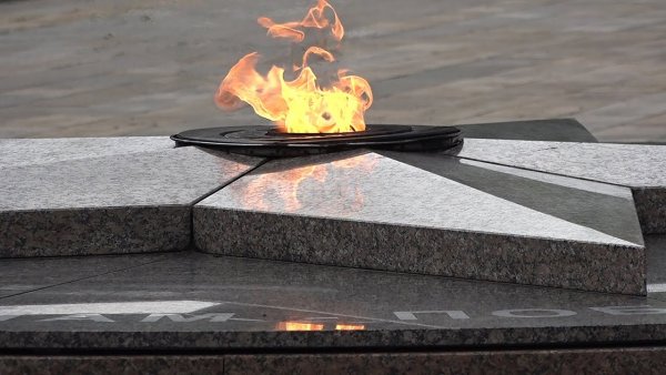 Звезда вечного огня из гранита