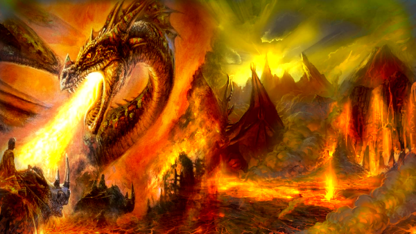 Змей Горыныч огнедышащий