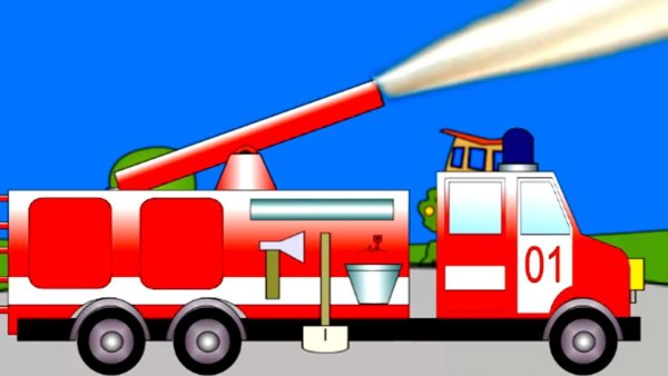 Пожарная машина для детей