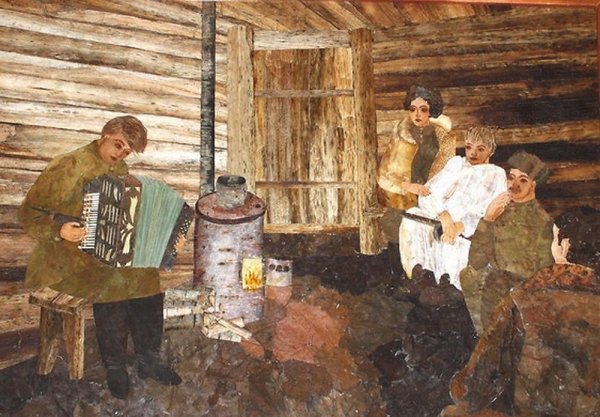 Печурка в землянке